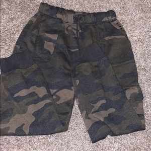 PINK cargo sweatpants